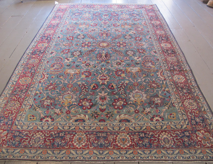 Part-Silk Teheran Carpet
